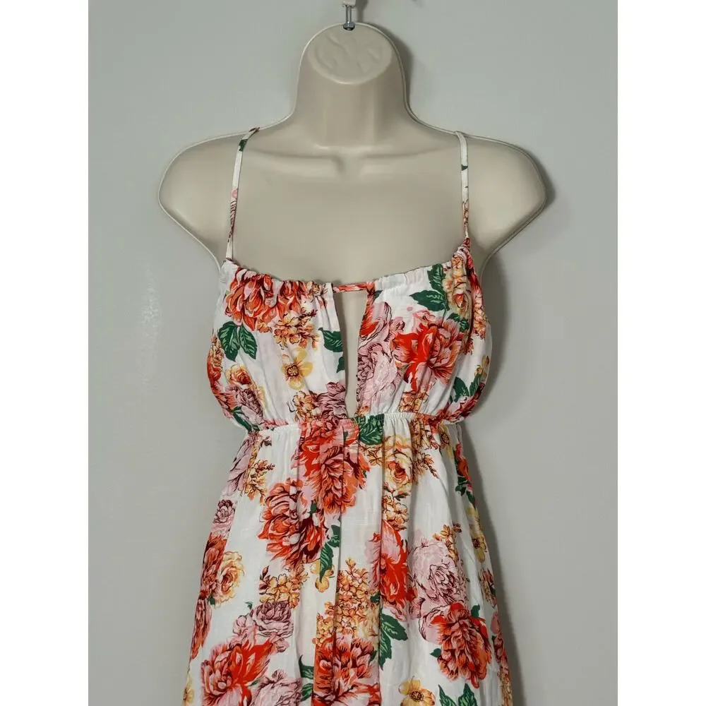 NWT Maaji Carnation Paulina Floral Empire Waist Mini Dress Size M - Picture 13 of 16